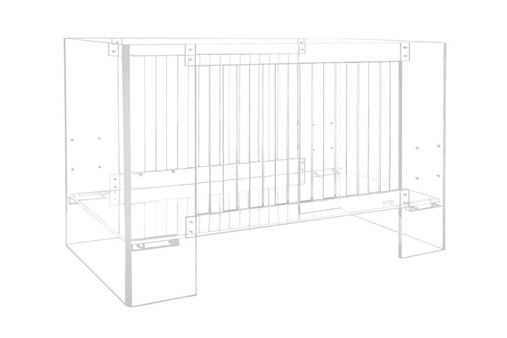 Nursery Works Vetro Acrylic Designer Crib