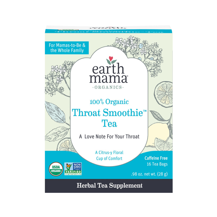 Earth Mama Organic Throat Smoothie Tea