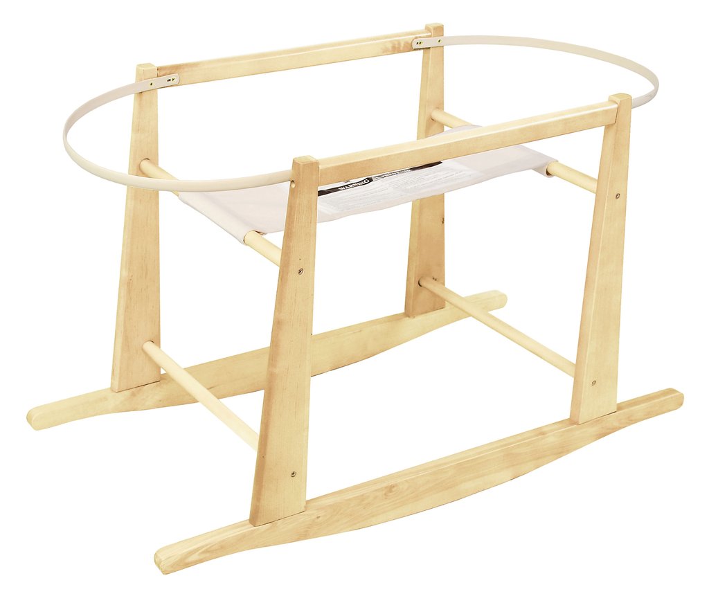 Wooden Universal Rocking Basket Stand