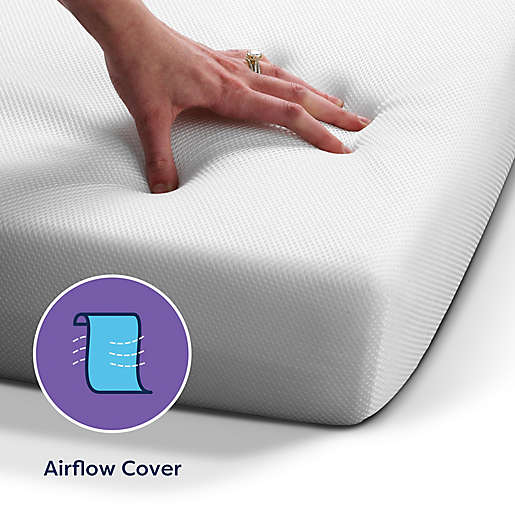 Moonlight Baby Luxury Dreamer Dual Sided Crib Mattress w/ Breathable Air Flow cover