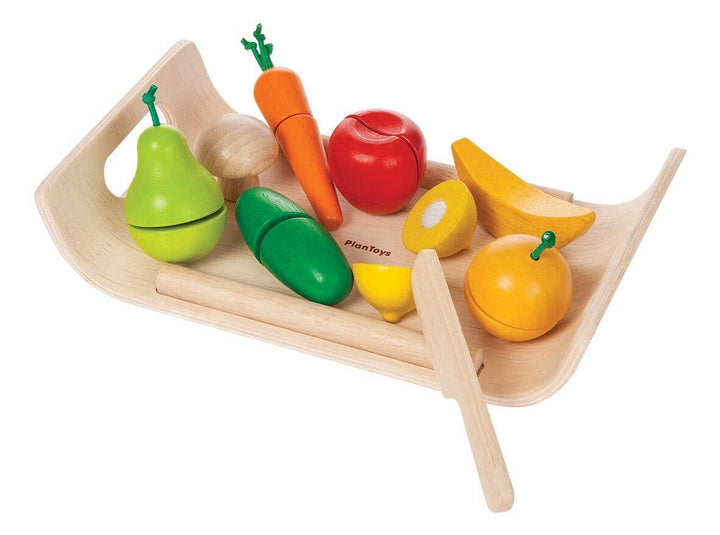 Plan Toys Assorted Fruits and Vegetables
