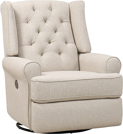 Best Chairs Kendra Tufted Swivel Glider Recliner