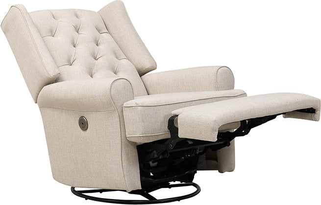 Best Chairs Kendra Tufted Swivel Glider Recliner