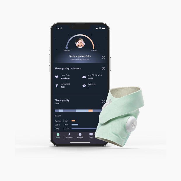 Owlet Dream Sock – Baby Grand - Main Image