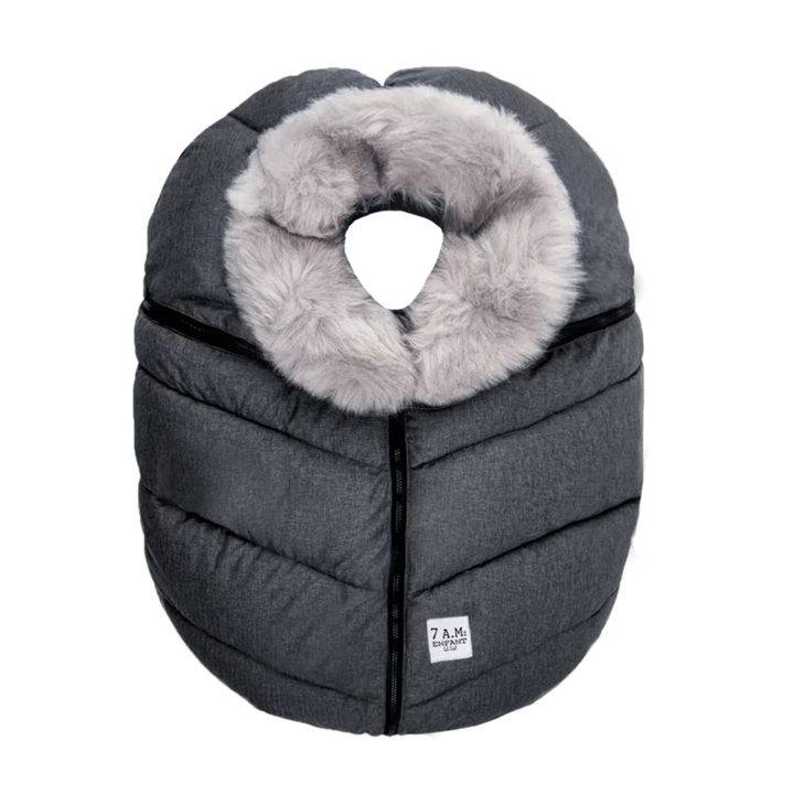 7AM Enfant Faux Fur Car Seat Cocoon