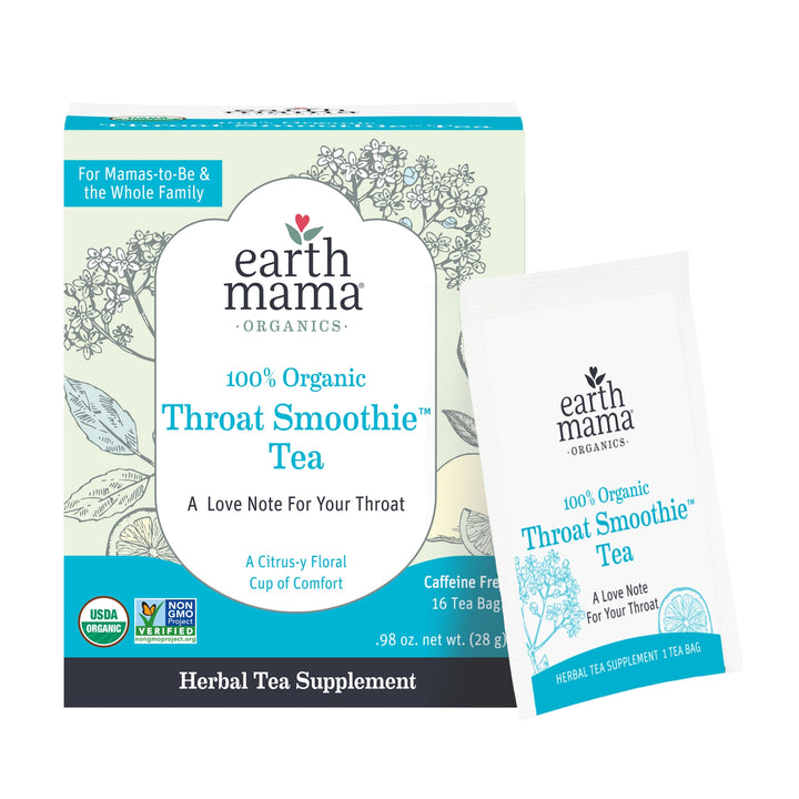 Earth Mama Organic Throat Smoothie Tea