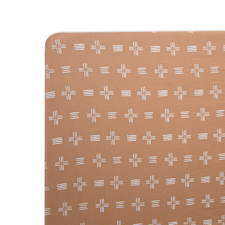 Copper Dash Kendi Cotton Crib Sheet