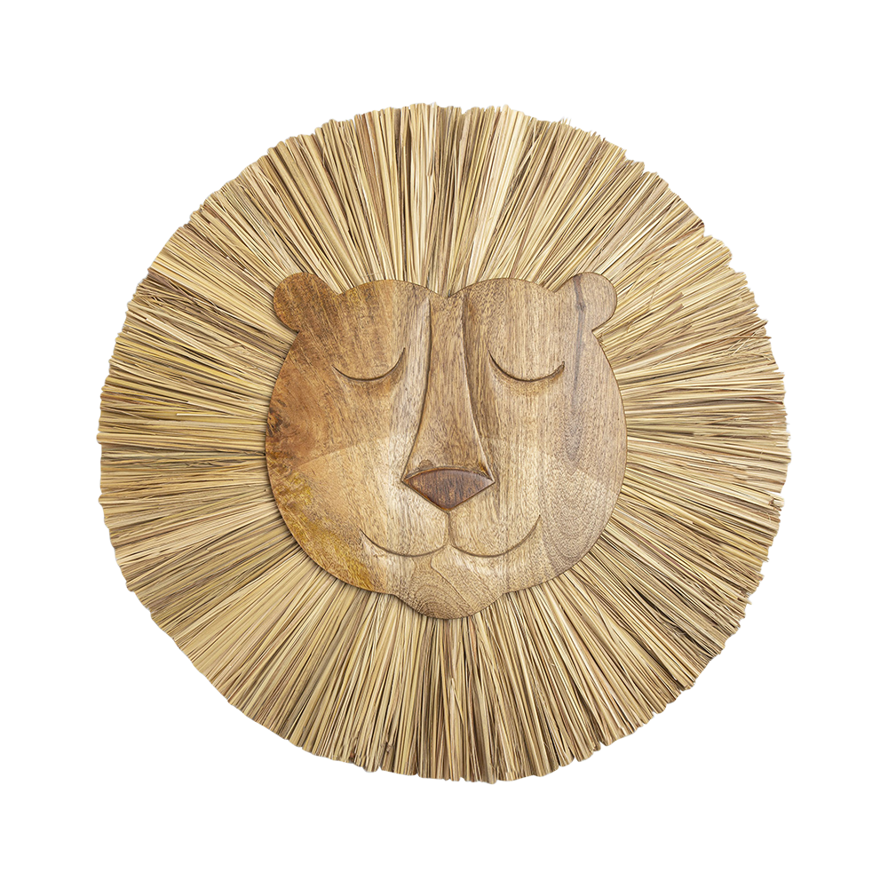 Lion Wood Nursery Wall Decor