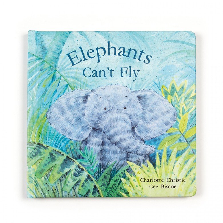 Jellycat Elephants Can't Fly Book – Baby Grand