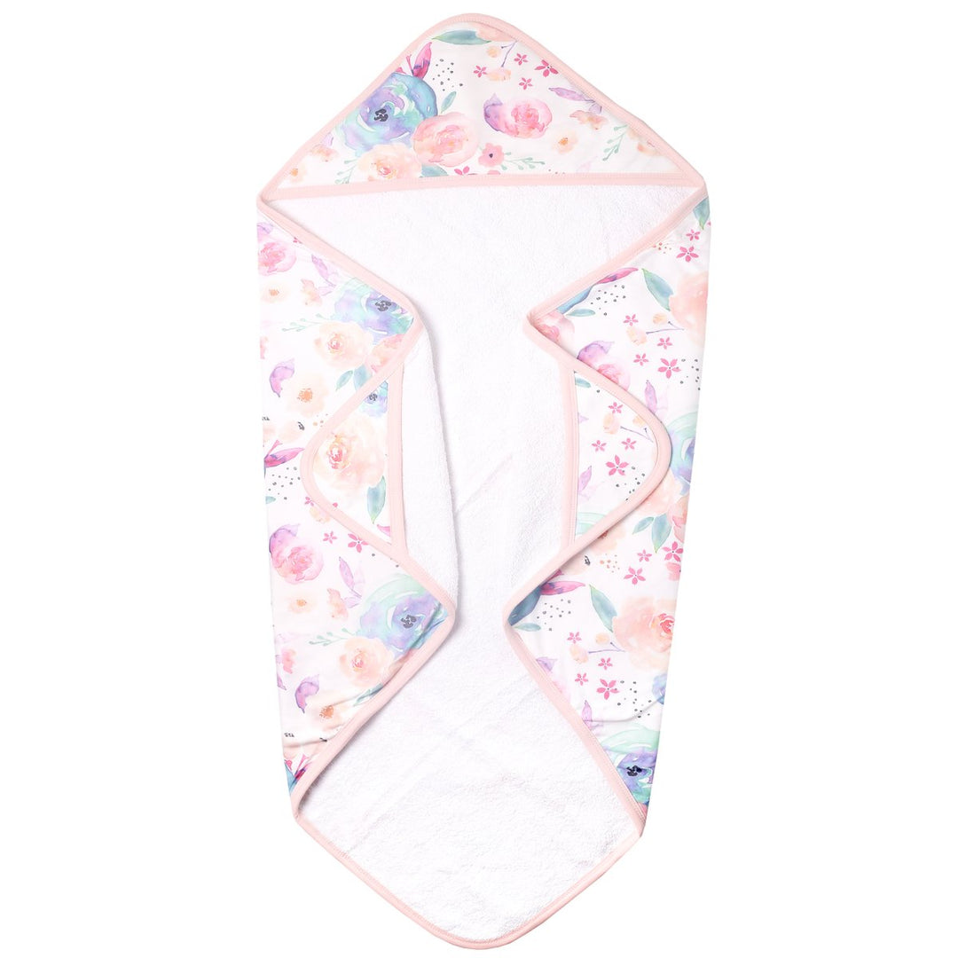 Copper Pearl Premium Knit Hooded Towel- Bloom