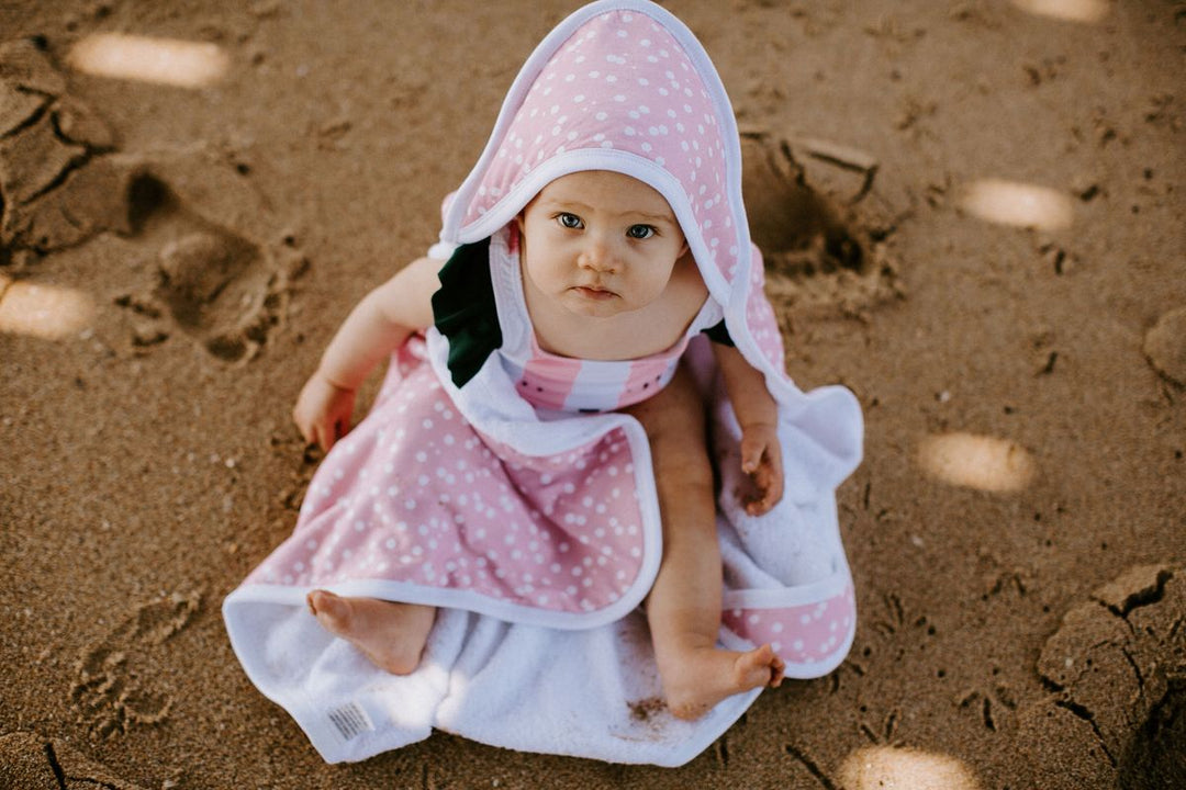 Copper Pearl Premium Knit Hooded Towel in Lucy