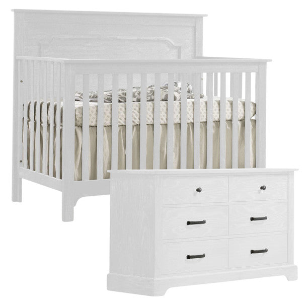 Natart Nest Emerson Crib and Double Dresser Set Natart Nest Emerson Crib and Double Dresser Set