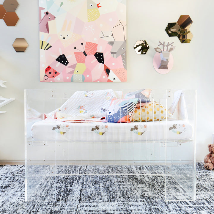 Nursery Works Vetro Acrylic Designer Crib