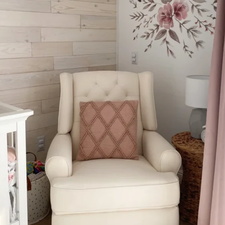 Best Chairs Kendra Tufted Swivel Glider Recliner