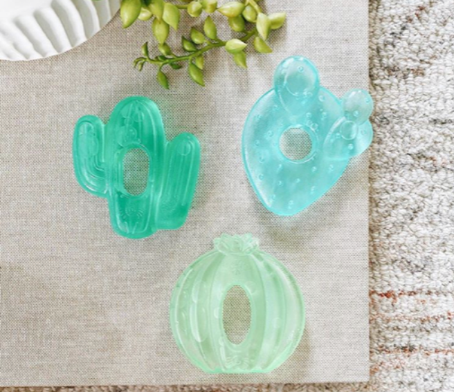 Itzy Ritzy Cutie Cooler Cactus Water Filled Teethers