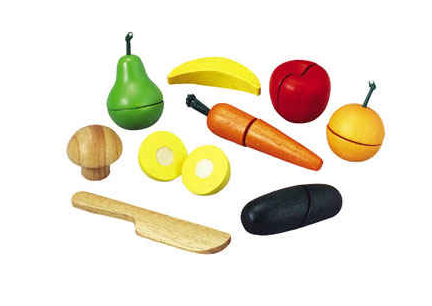 Plan Toys Assorted Fruits and Vegetables