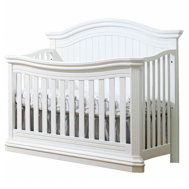 Vista Elite 4-1 Crib and Double Dresser - White