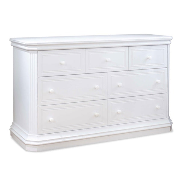 Vista Elite 4-1 Crib and Double Dresser - White