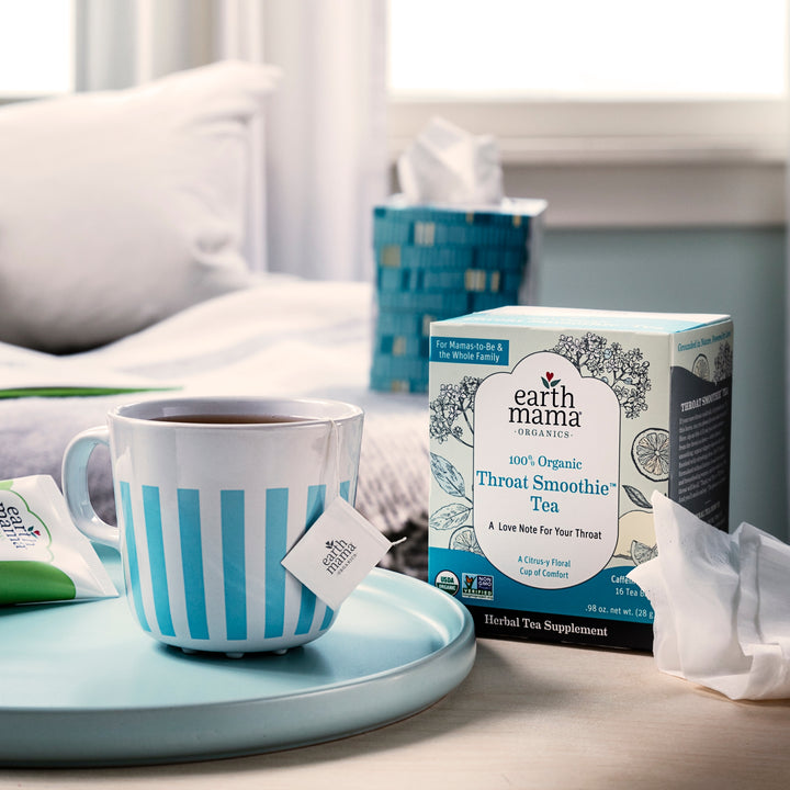 Earth Mama Organic Throat Smoothie Tea