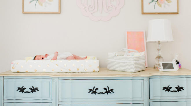 Moonlight Slumber Little Dreamer Contour Changing Table Pad