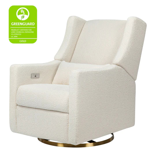Babyletto Kiwi - ELECTRONIC Glider Recliner w/USB port- Textured