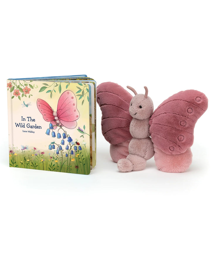 Jellycat in the Wild Garden Book & Plush Butterfly