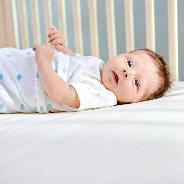 Naturepedic Organic Innerspring Cotton Classic 2-Stage Crib Mattress (MC46C)