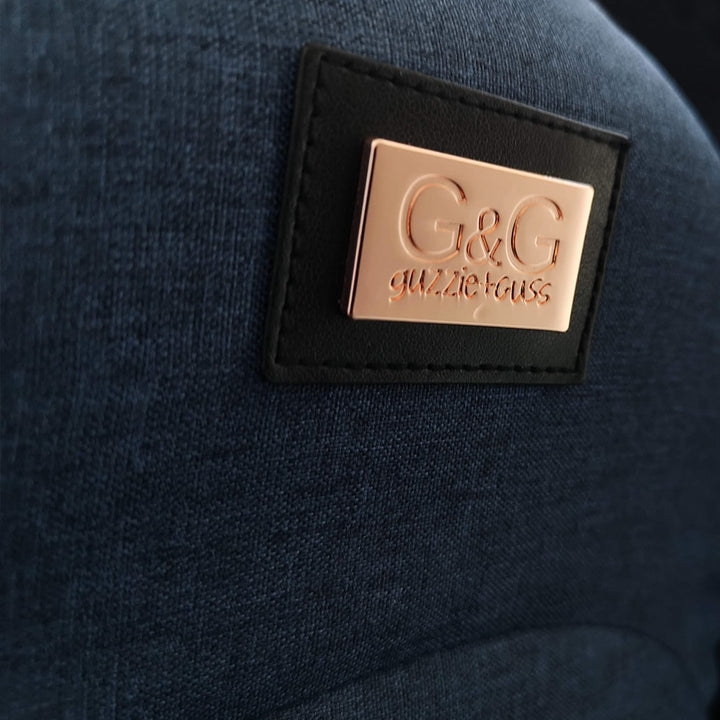 Guzzie & Guss Perch Portable High Chair Copper Blue