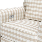 Monogram Monroe Pillowback Power Recliner