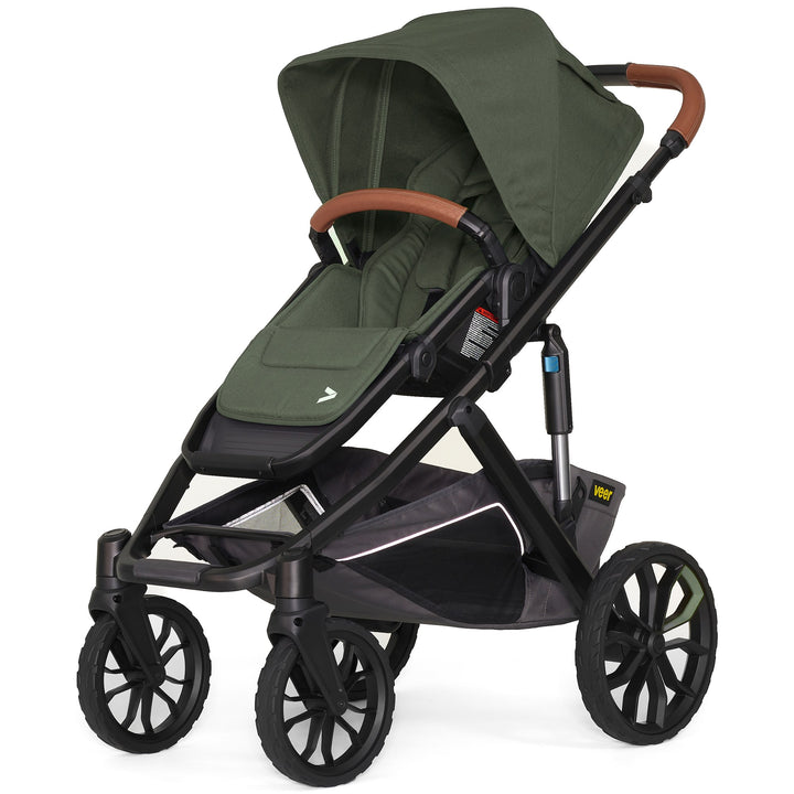 Veer Switch&Roll Luxe Single-to-Double Stroller Bundle with Leather Kit