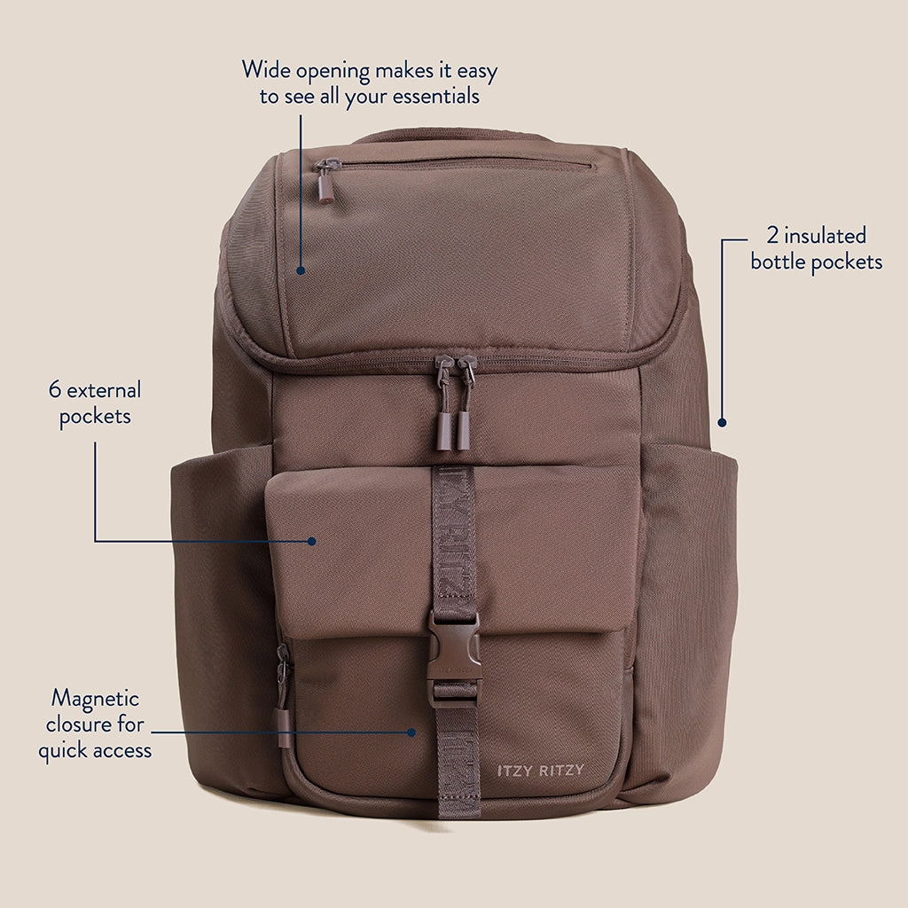 Itzy Ritzy Belong Bucket Backpack – Modern Unisex Backpack