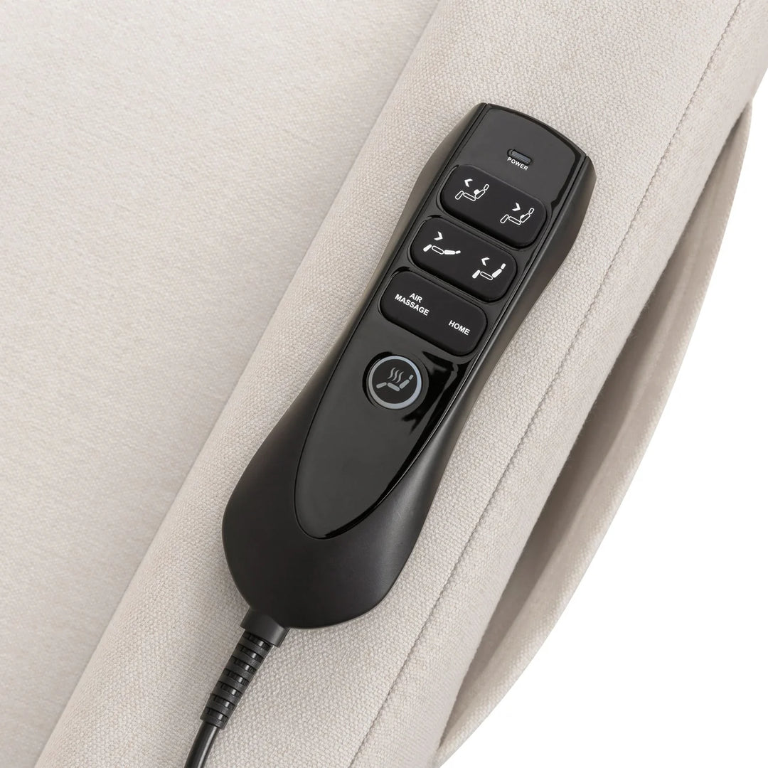 BabyLetto Kiwi Deluxe Power Recliner and Swivel Glider with Heat and Massage
