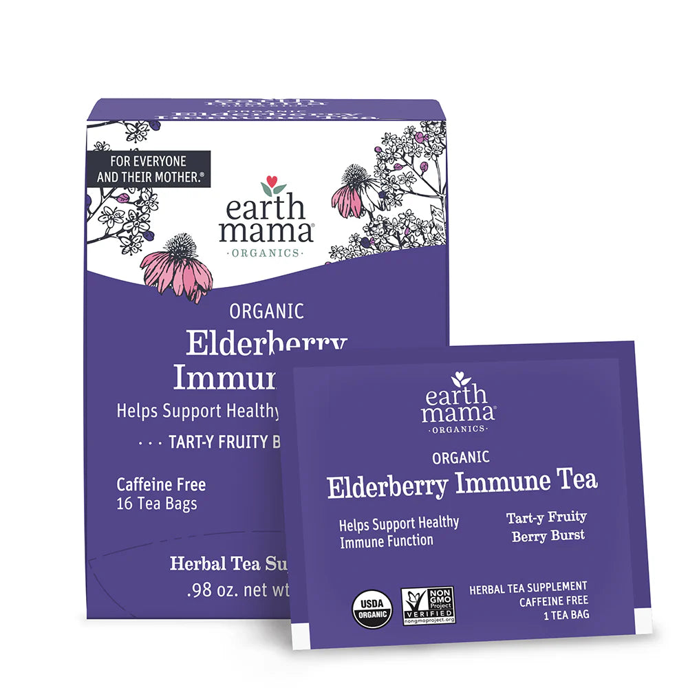 Earth Mama Organic Elderberry Immune Tea