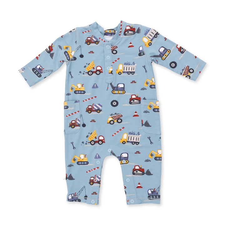 Angel Dear Uni Romper - crayon Construction