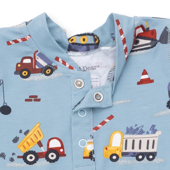 Angel Dear Uni Romper - crayon Construction