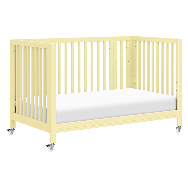 Babyletto Rolli 9-in-1 Convertible All-Stages Crib  to Full Bed with Bassinet & Toddler Bed Conversion Kits