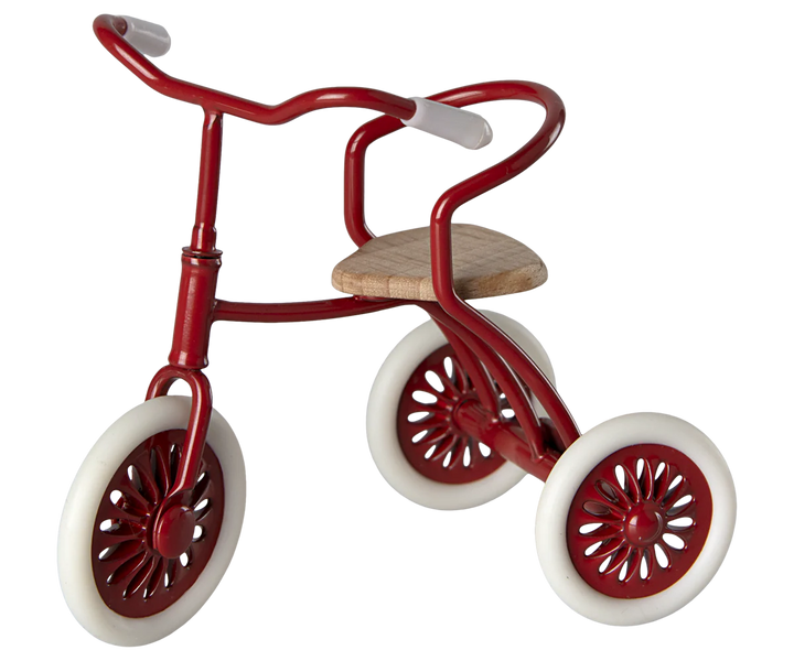 Maileg Mouse Abri a tricycle - Red