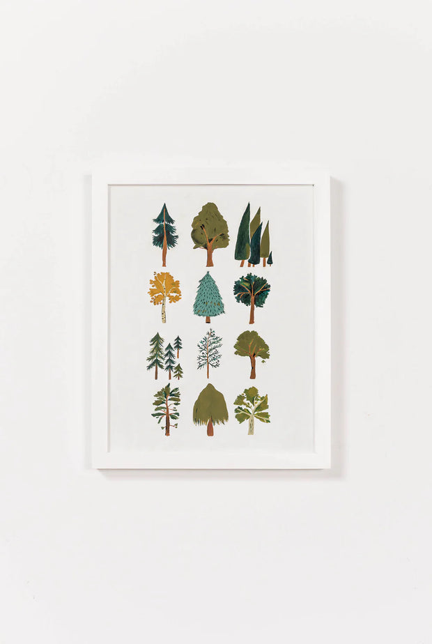 Clementine Kids Forest Trees Art