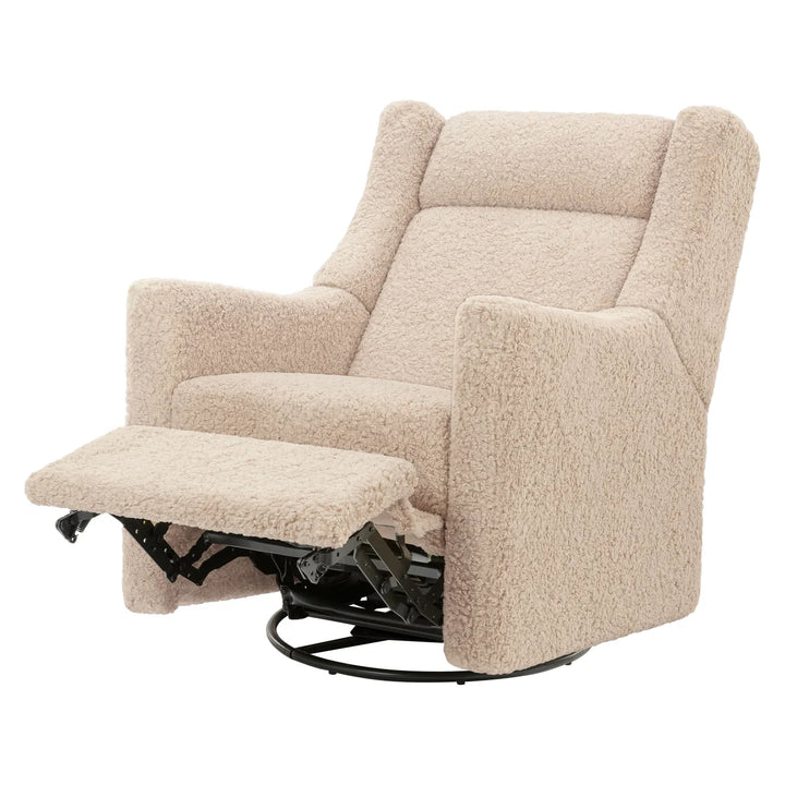 BabyLetto Kiwi Deluxe Power Recliner and Swivel Glider with Heat and Massage