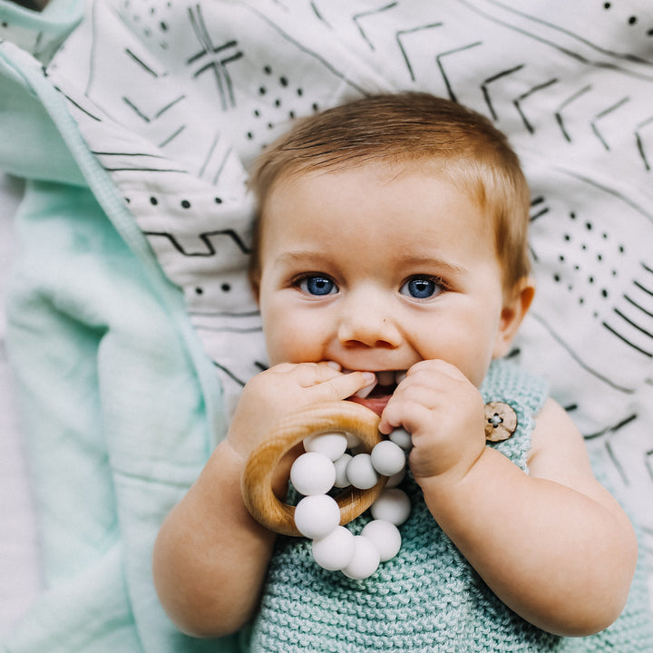 Bubble Teething Ring - Rainbow