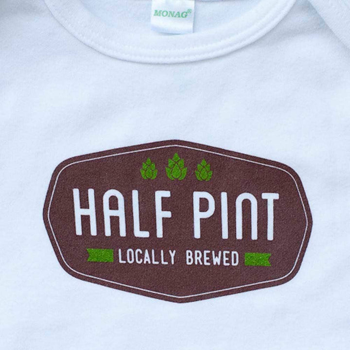 Sweetpea & Co. Half Pint Baby Onesie, Baby Bodysuit