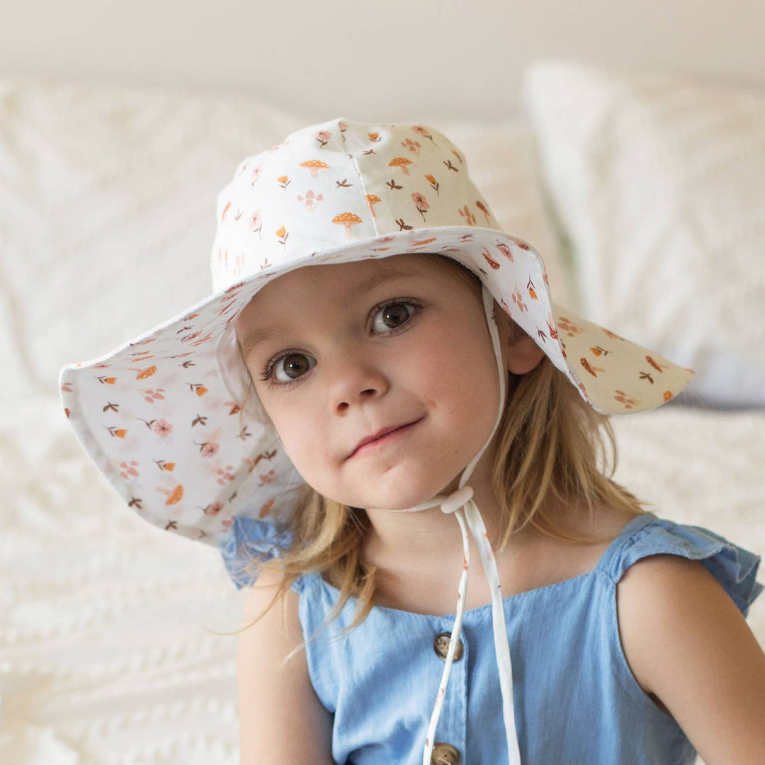 Huggalugs Sunhat UPF 50+ Baby & Toddler - Fairy Garden