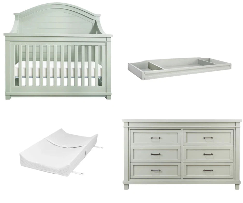 Baby Appleseed Rowan Double Dresser  - Sage