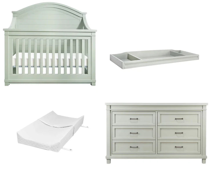 Baby Appleseed Rowan Double Dresser  - Sage