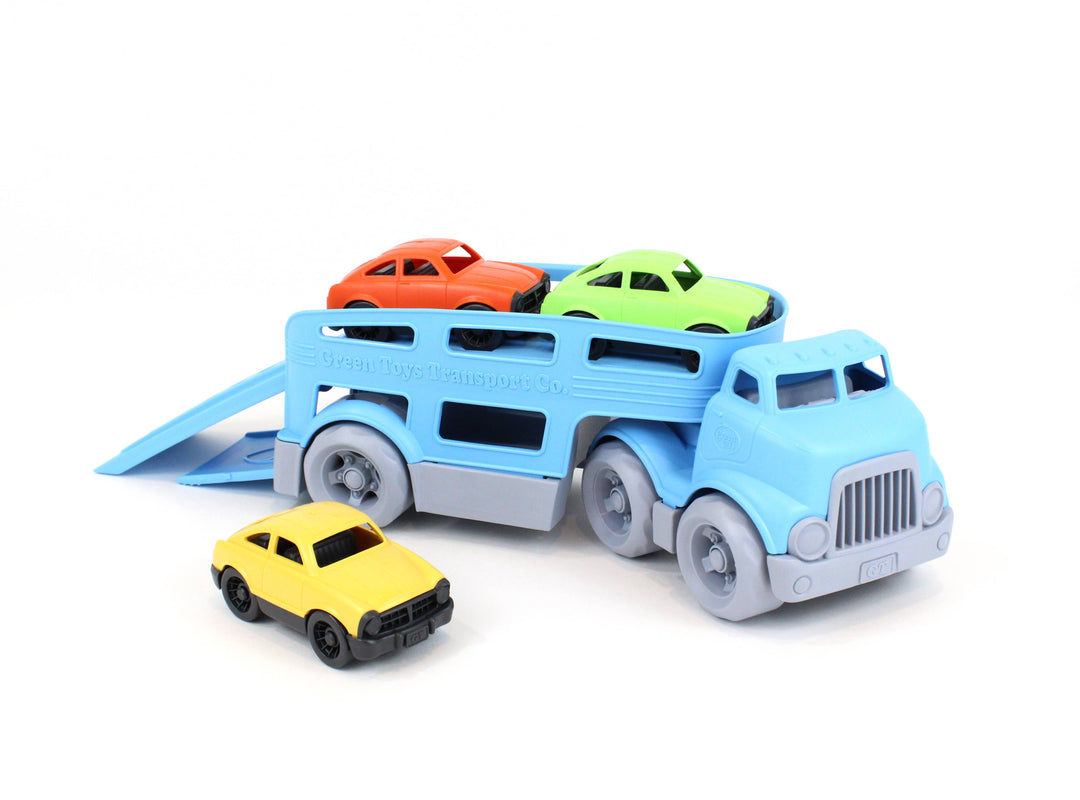 Green Toys Car Carrier w/ 3 Mini Cars