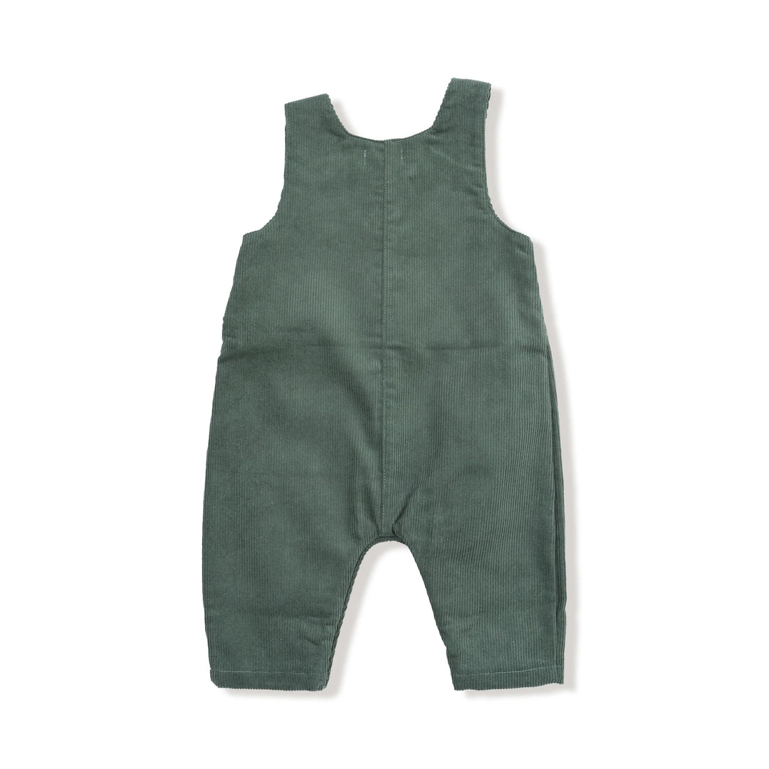 Classic Corduroy Overall - Dark Ivy