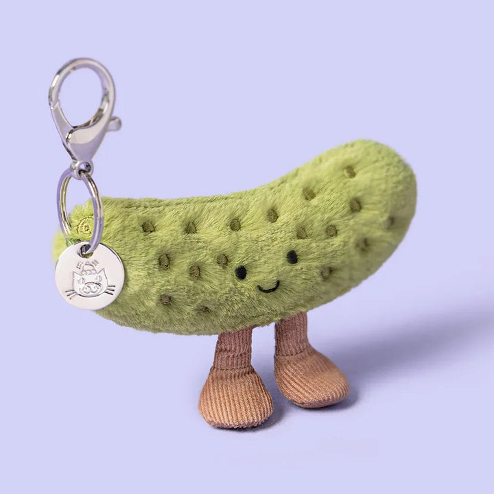 Jellycat Amuseables Pickle Bag Charm