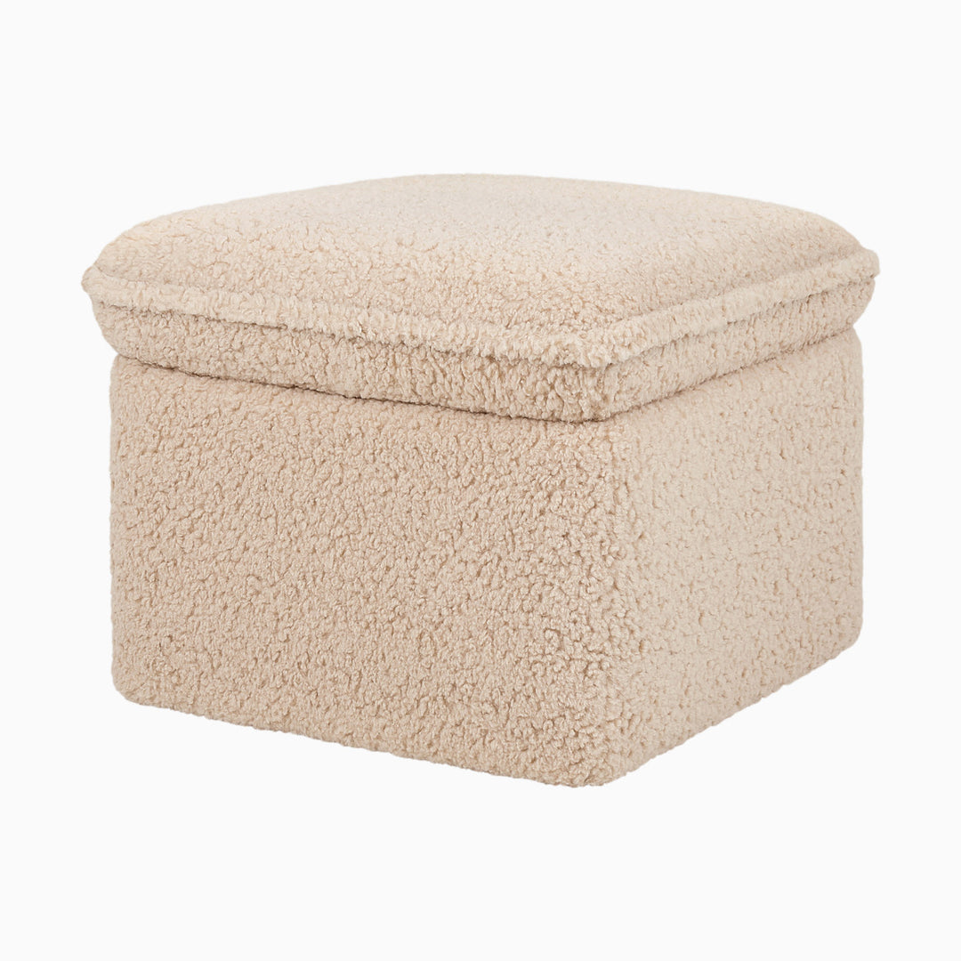 Babyletto Cali Storage Ottoman in Eco-Performance Fabric | Water Repellent & Stain Resistant