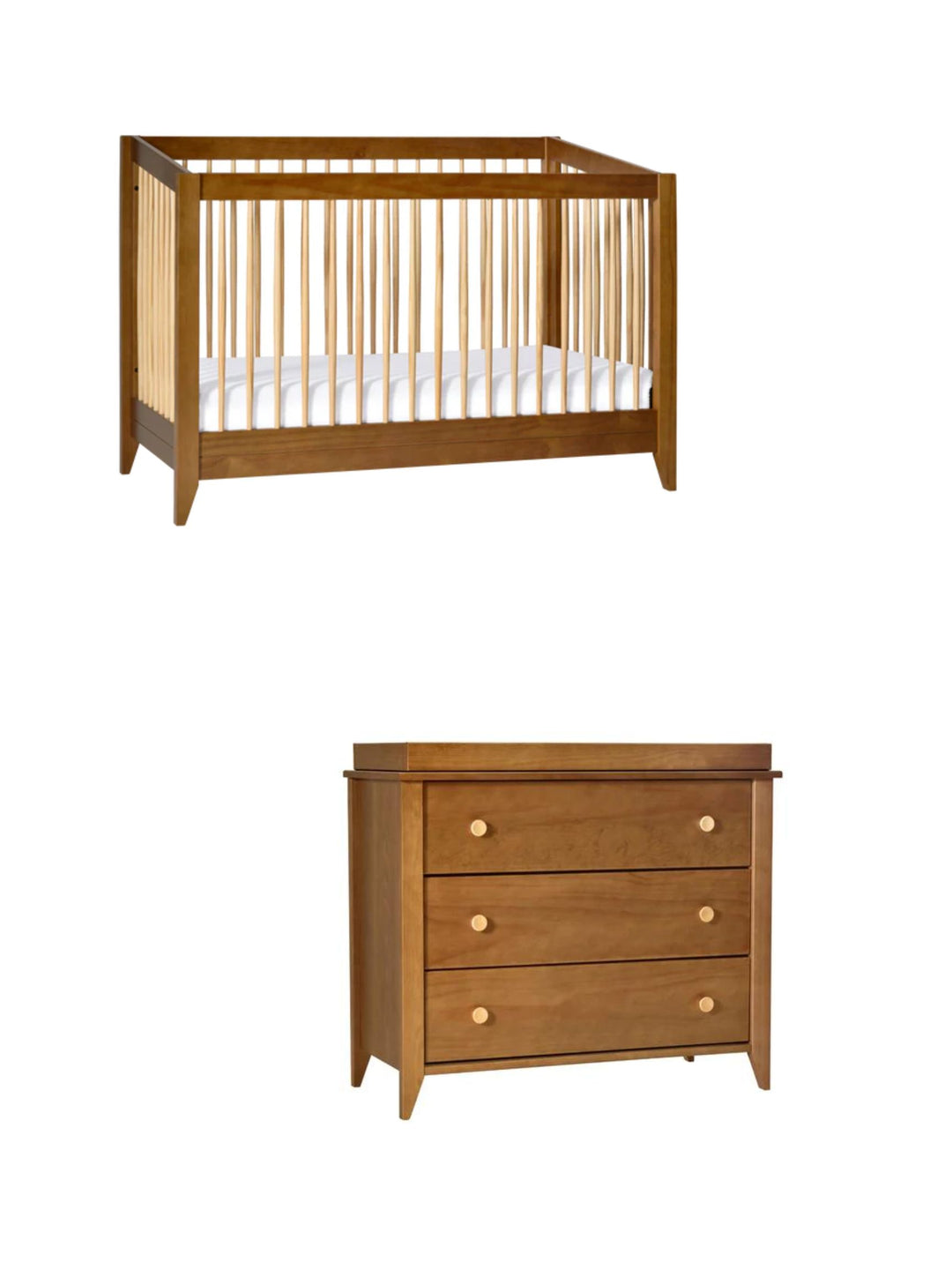 Babyletto Sprout 4 in 1 Convertible Crib and Dresser Set Baby Grand