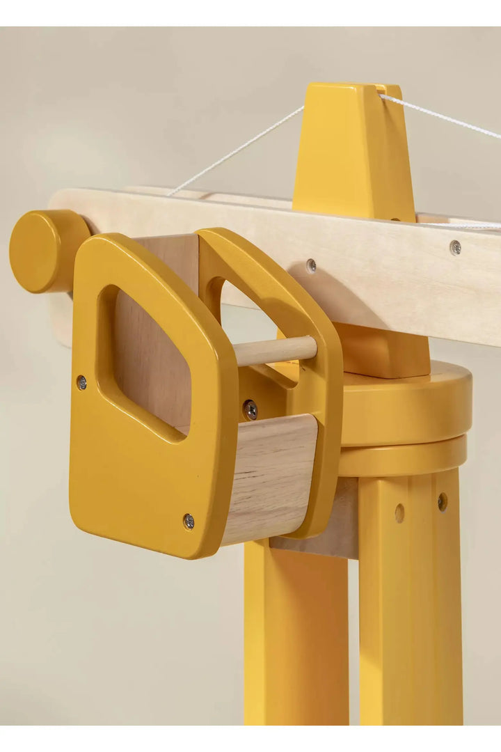Coco Village Wooden Construction Crane